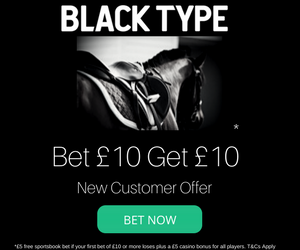 Blacktype Free Bet Offer